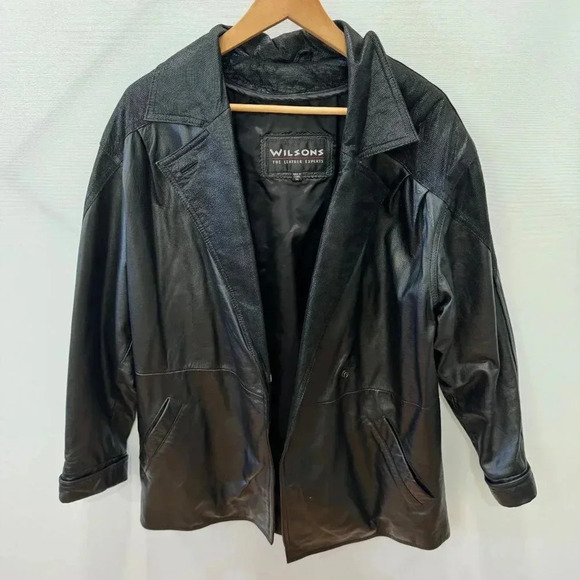 Wilsons Leather Jackets & Blazers - Wilson’s Leather Black Jacket